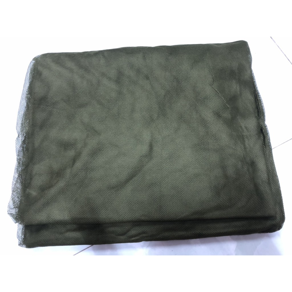 Mùng/màn tuyn đơn màu xanh rêu