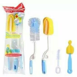 Bộ dụng cụ cọ rửa bình sữa 4 món