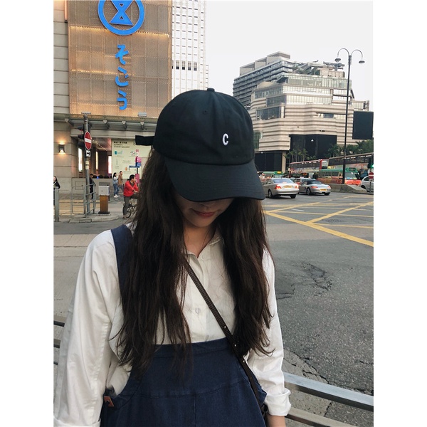 [Mã FAMARAL1 giảm 10K đơn 50K]Mũ lưỡi chai nam nữ nón chữ C Thêu Bluehope giá rẻ nhiều màu mẫu mới MN17