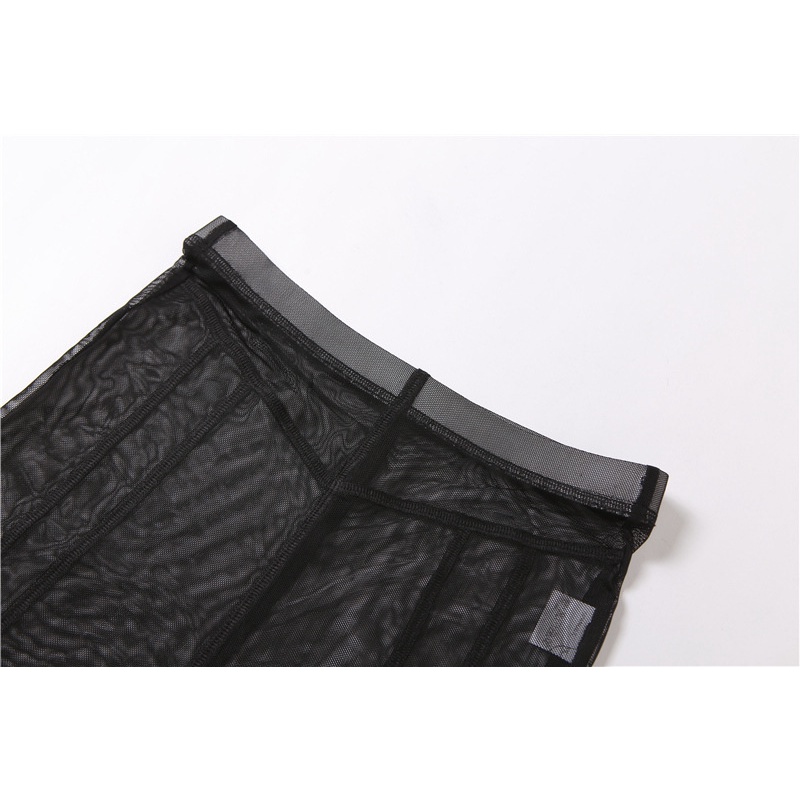 Set Áo Tank Top + Quần Short Lưng Cao Phối Ren Hoa Thiết Kế Quyến Rũ Cho Phái Nữ