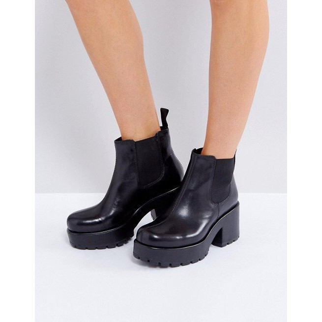 PLATFORM BOOTS DA THẬT VAGABOND