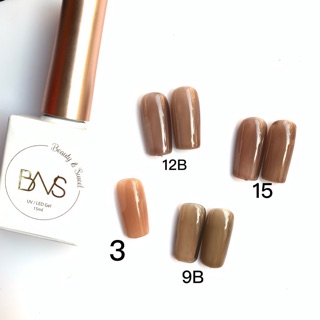 Sơn gel Thạch Nâu B.N.S Đậm Đặc