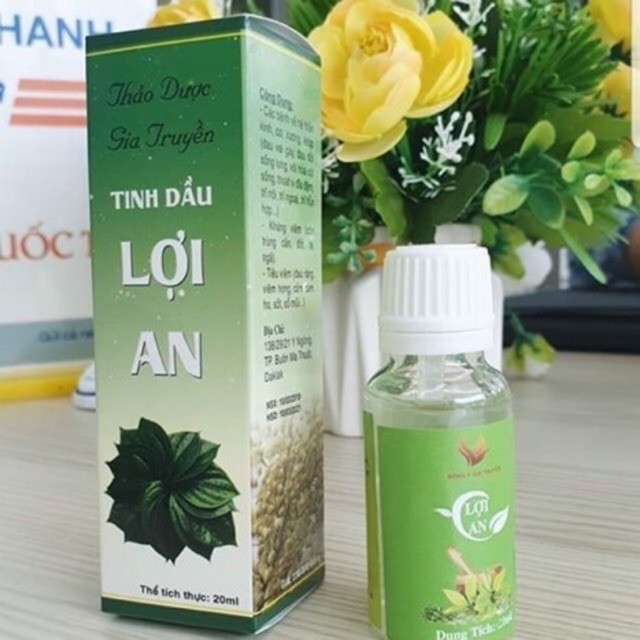 Dầu Lợi An 20ml bôi hết ho sổ mũi đờm cho bé chính hãng