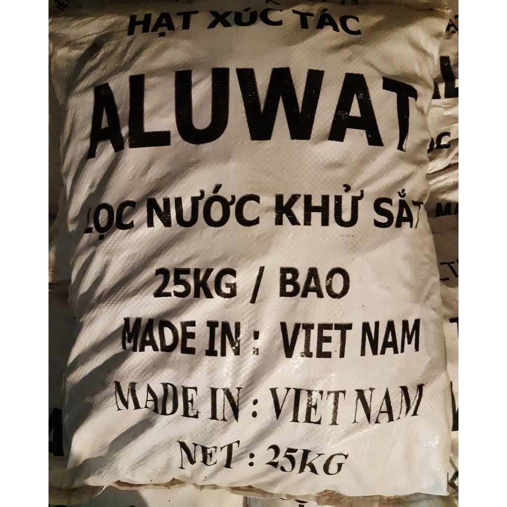 25kg hạt xúc tác aluwat lọc nước