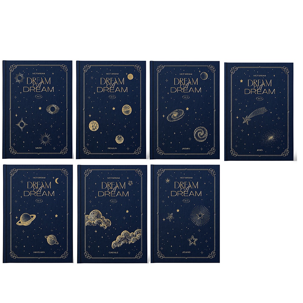 Sổ Tay In Hình Nhóm Nhạc NCT DREAM A DREAM ver.2