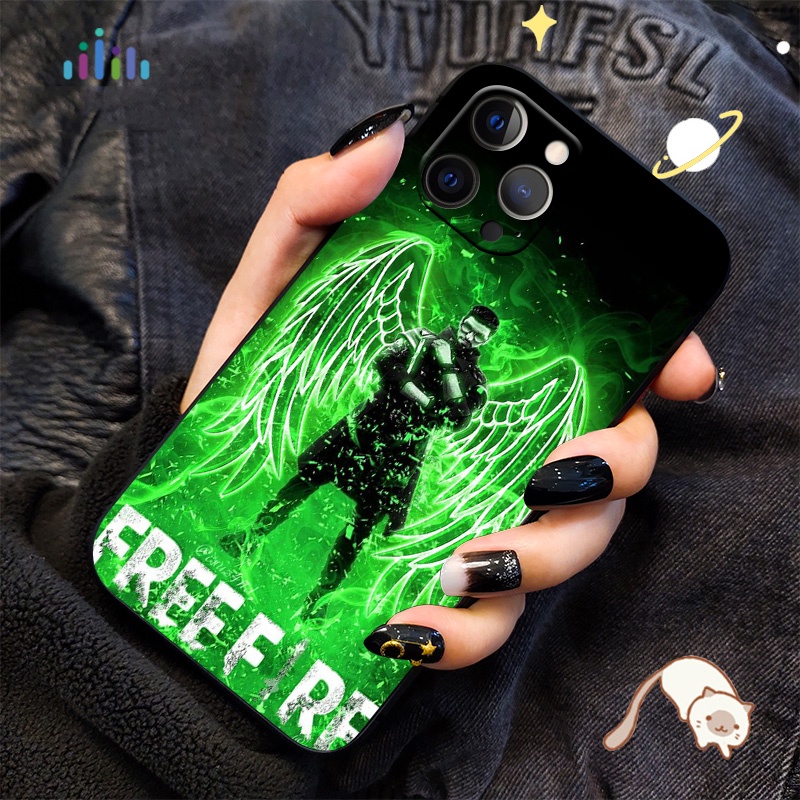 Ốp Điện Thoại In logo Free Fire Vui Nhộn Cho OPPO A15 A15s A5 A9 A8 A31 A32 A53 A73 2020 F5 F7 F9 Pro A7X JE72 Mới