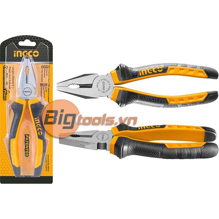 Kềm răng Ingco HCP08188