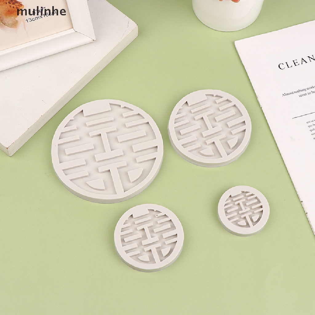 Khuôn Silicone Làm Bánh Thủ Công Hình Chữ Hạnh Phúc