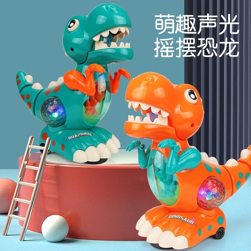 Đèn lồng khủng long chạy pin, có nhạc, đèn sáng