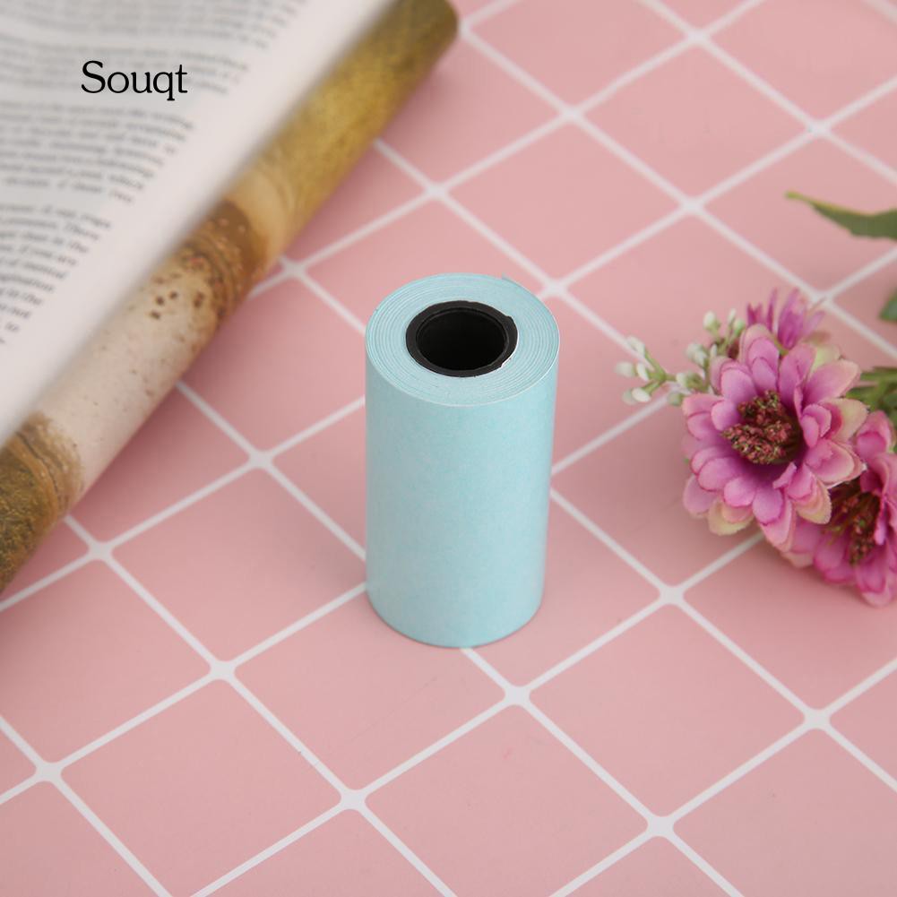Cuộn Giấy In Ảnh Tự Dính 57x30mm