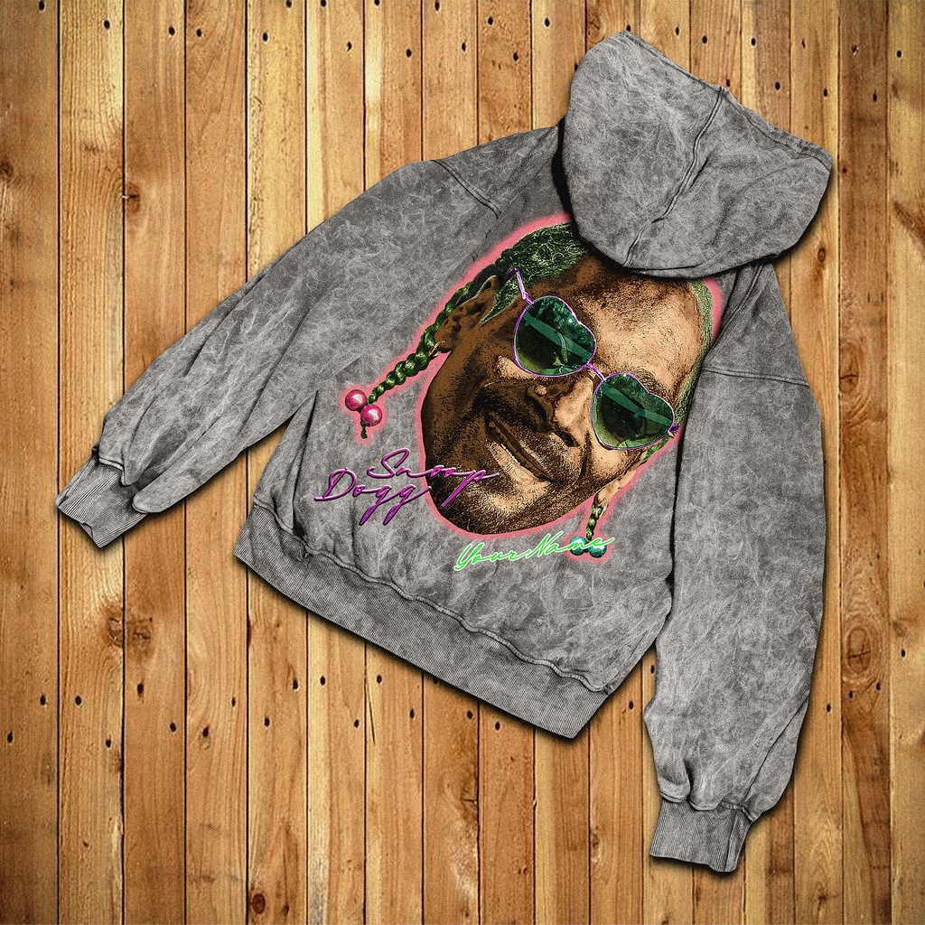 Áo Hoodie DACretro Rapper SnoopDogg