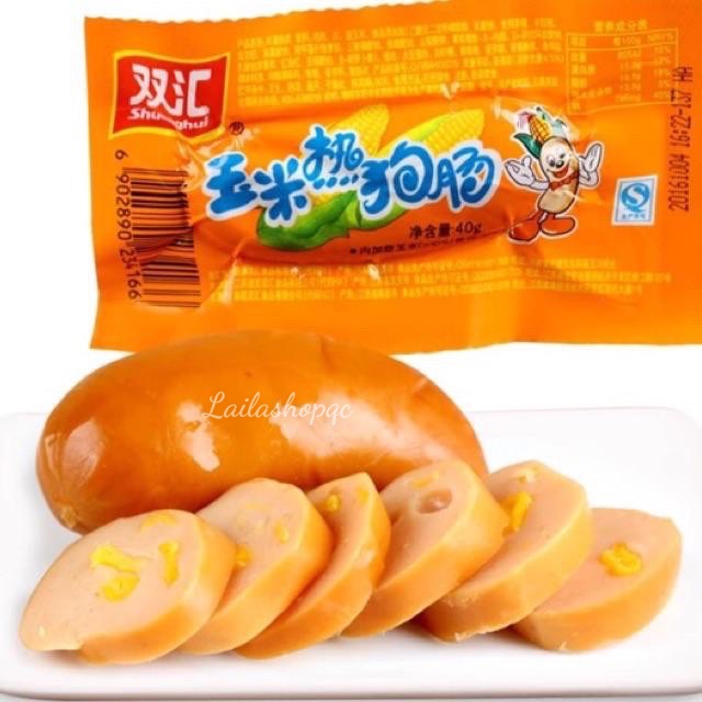 Xúc xích cay ăn liền Hồ Nam 1 cái 32g đồ ăn vặt Sài Gòn vừa ngon vừa rẻ | Dacheng Food