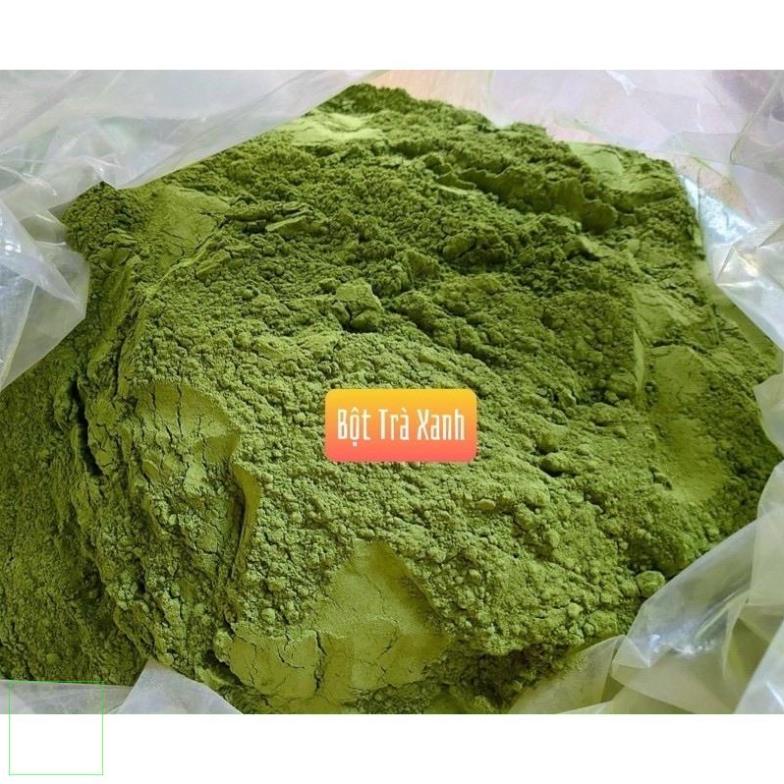 10 combo bột trà xanh 100gr + ủ trắng sữa non 100ml tặng que và cọ