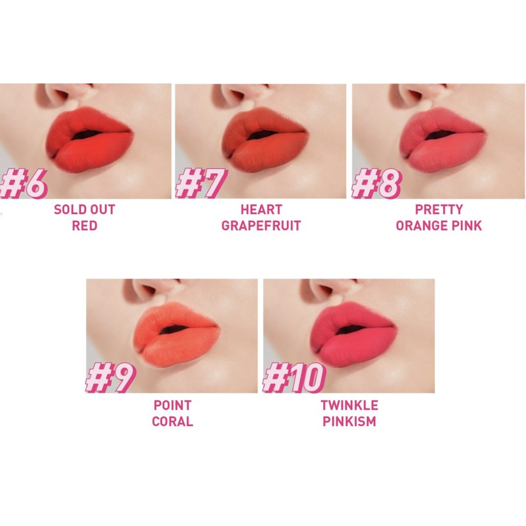 (hàng Mới Về) Son Môi Peripera Airy Chất Nhung Cao Cấp | BigBuy360 - bigbuy360.vn