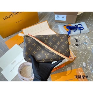 TÚI LV KẸP NÁCH size 20 DA THẬT