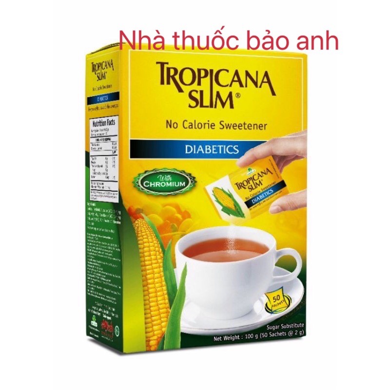 Đường bắp Tropicana slim dành cho người bị tiểu đường