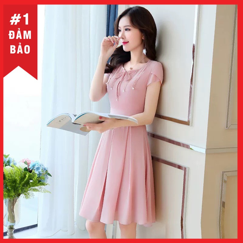 Đầm nữ dự tiệc dáng xòe sang trọng Thời Trang Emy V6 | BigBuy360 - bigbuy360.vn