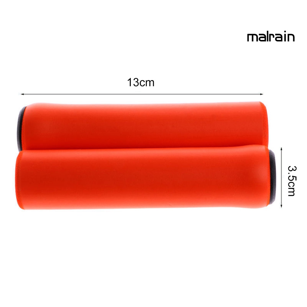 1 Cặp Vỏ Bọc Tay Lái Xe Đạp Leo Núi Bằng Silicon Mềm Siêu Nhẹ Chống Trượt