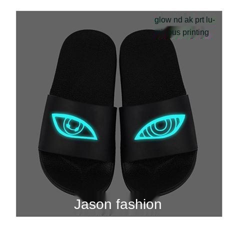 Dép Dạ Quang Đế Dày Chống Mòn In Họa Tiết Naruto Akatsuki Thời Trang Xuân Thu Cho Nam Và Nữ