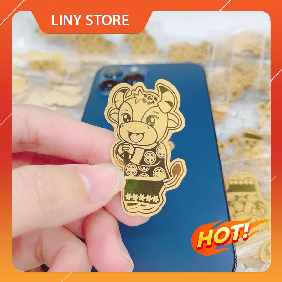 Trâu Thần Tài, Mèo Thần Tài để trong ví, ốp điện thoại mang lại tài lộc, may mắn | BigBuy360 - bigbuy360.vn