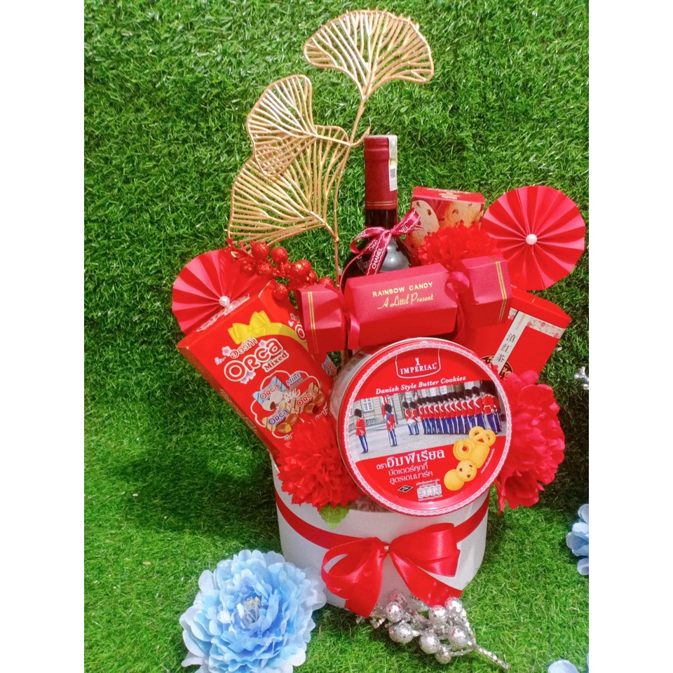 giỏ quà tết - lẵng quà tết - khay quà tết - trụ tròn quà tết khay quà tết 2022 - setup theo nhu cầu | BigBuy360 - bigbuy360.vn