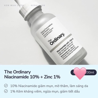 𝗦𝗲𝗿𝘂𝗺 𝗧𝗵𝗲 𝗢𝗿𝗱𝗶𝗻𝗮𝗿𝘆 𝗡𝗶𝗮𝗰𝗶𝗻𝗮𝗺𝗶𝗱𝗲 𝟭𝟬%+𝗭𝗶𝗻𝗰 𝟭% 𝟯𝟬𝗺𝗹 (kèm bill)