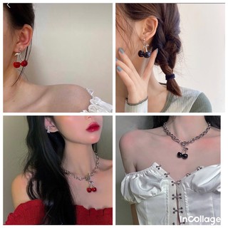 khuyên tai- vổng cổ cherry cao cấp