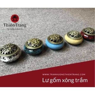 Lư gốm xông Trầm