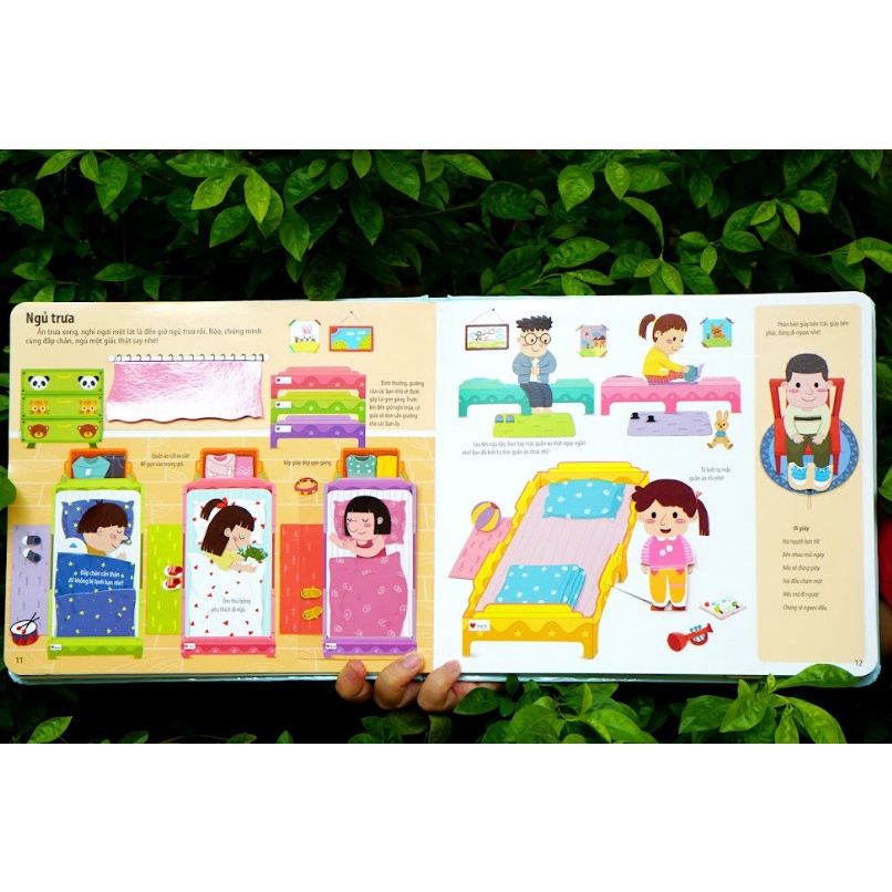 SÁCH - Bách khoa kỹ năng sống đa tương tác - Những hoạt động ở trường mẫu giáo giúp con vui vẻ đến lớp