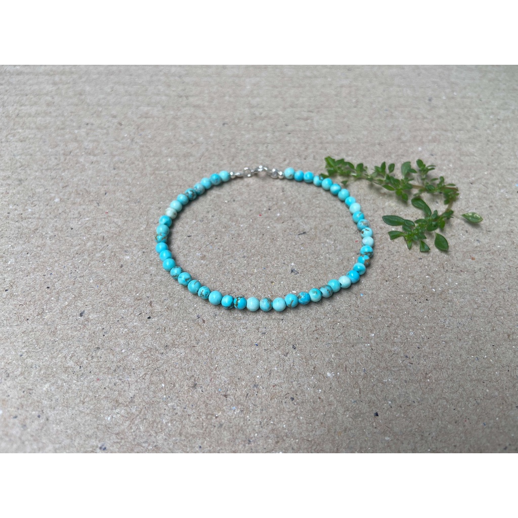 VÒNG TAY-VÒNG ĐÁ TỰ NHIÊN-Turquoise-Blue