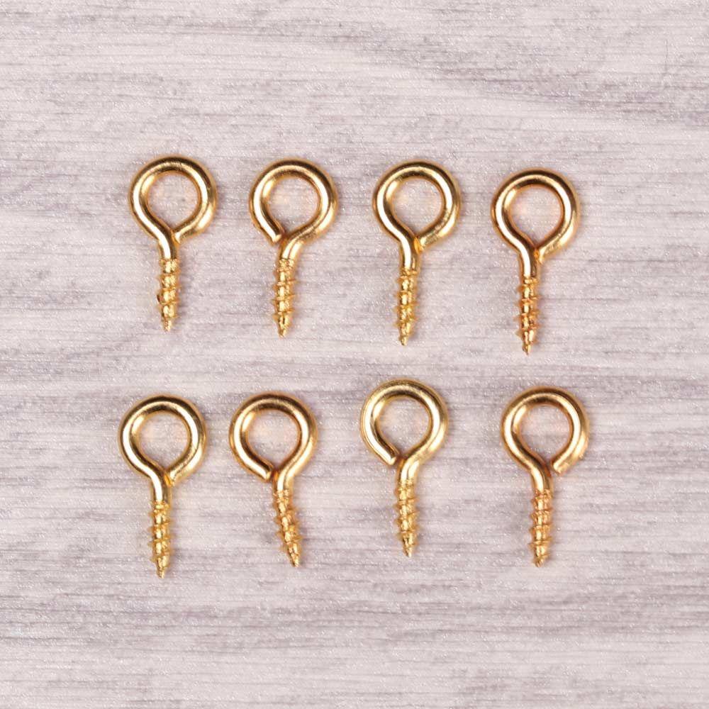 Bộ 100 Móc Xỏ Hạt Mắt Cừu Trang Sức