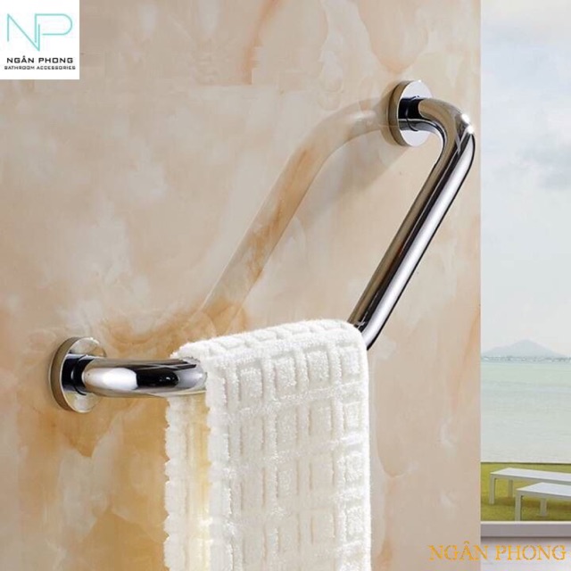 TAY VỊN CONG INOX 304 GB135