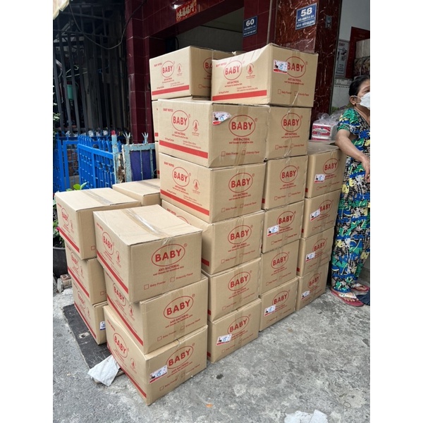Khăn ướt Alibaba 80g an toàn cho bé