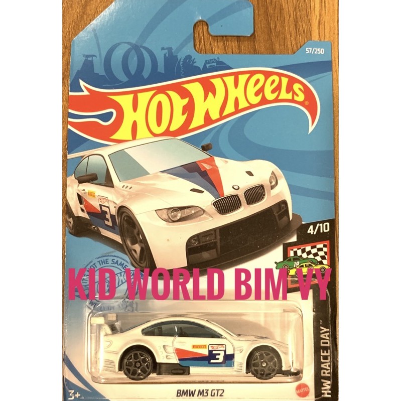 Xe mô hình Hot Wheels basic BMW M3 GT2 GTC82.