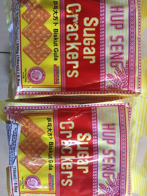 Bánh quy Cream Cracker lạt- có đường