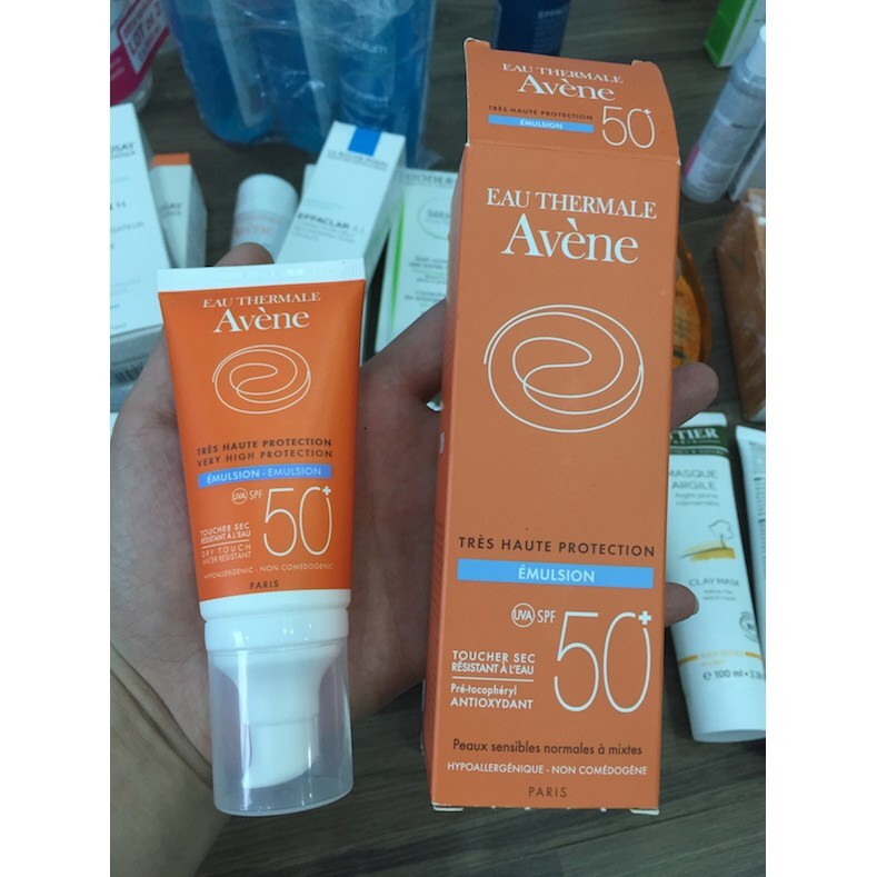 Kem chống nắng Avene 50ml mẫu mới