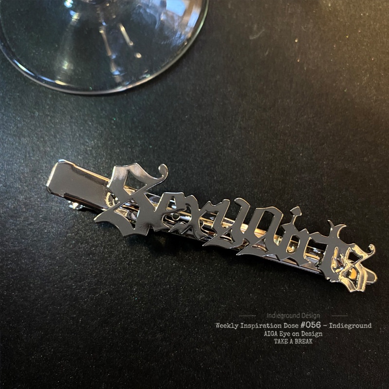 Hairpin female Korean version ins retro broken hair word clip bangs hairpin side clip headdress