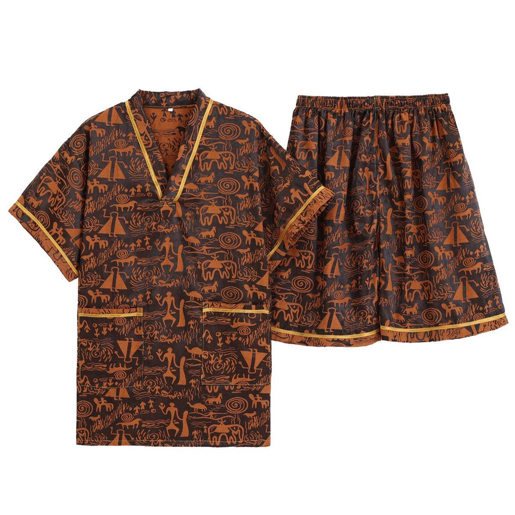 Bộ Đồ Tắm Xông Hơi Yukata Size Lớn Dành Cho Người Thừa Cân