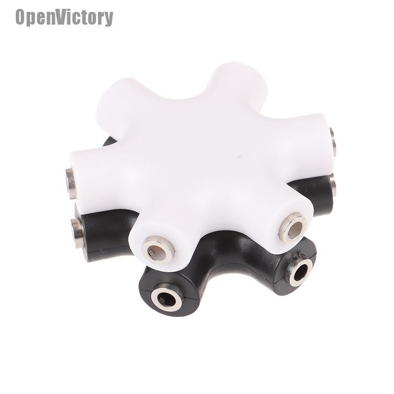 Bộ Chia Cổng Âm Thanh Aux 6x3.5mm