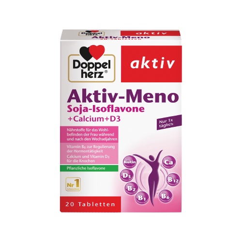 Viên Uống Doppelherz Aktiv Meno Cân Bằng Nội Tiết Tố Nữ, 30 Viên Của Đức