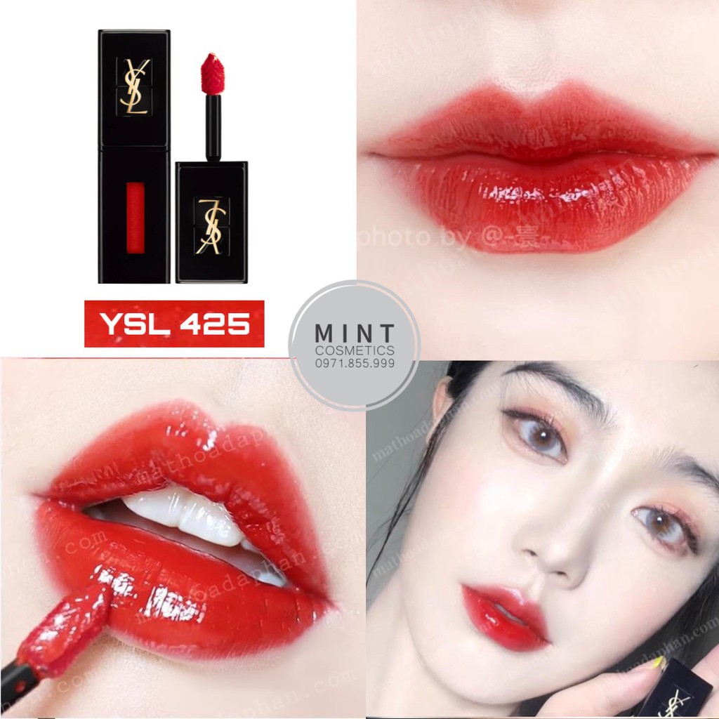 Son YSL Rouge Pur Couture The Slim Glow Matte, Son Ysl Tatouage Couture Velvet Cream Matte Đủ màu full size box | BigBuy360 - bigbuy360.vn