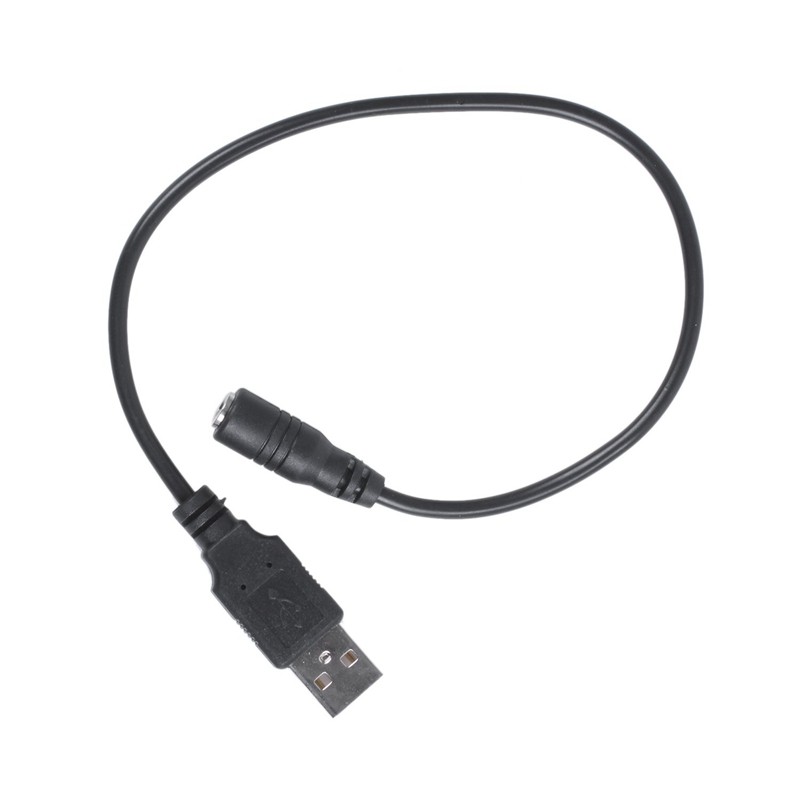 Cáp chuyển đổi nguồn đầu cắm USB 2.0A sang cổng 3.5 x 1.35mm chuyên dùng