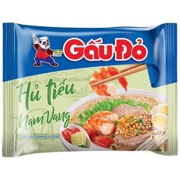 HYHY7 Hủ tiếu nam vang Gấu đỏ gói 70g 4 GU13