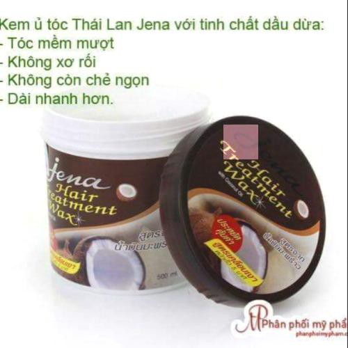 Ủ TÓC DỪA MỀM TÓC HAIR TREATMENT WAX JENA
-Xuất xứ : Thái LanCHÍNH HÃNG