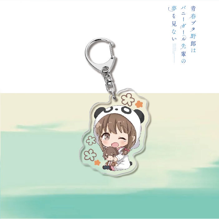 Móc Khóa Acrylic Hình Sakurajima Mai Dễ Thương