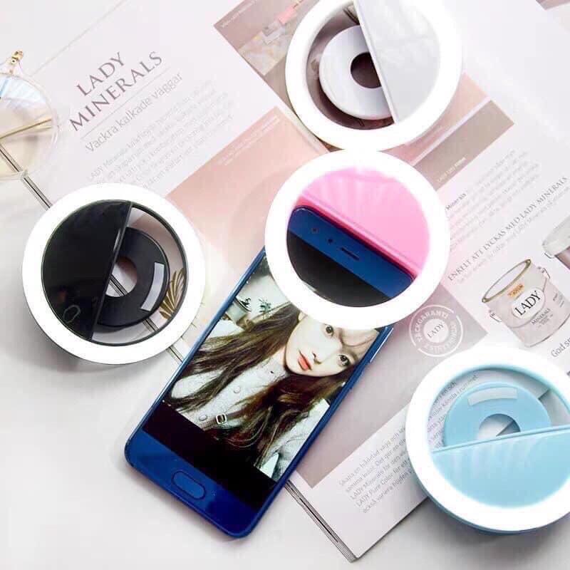 Đèn LED Chụp ảnh Selfie Kẹp Điện Thoại Tạo Hiệu Ứng Ánh Sáng -Đèn Selfie