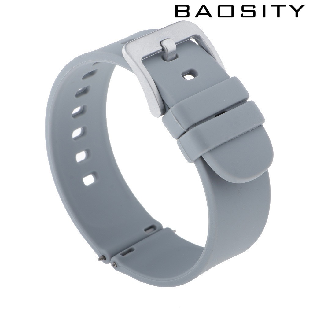 Dây Đeo Thay Thế Chất Liệu Silicon Thiết Kế Sọc Gân Nổi Cho P8