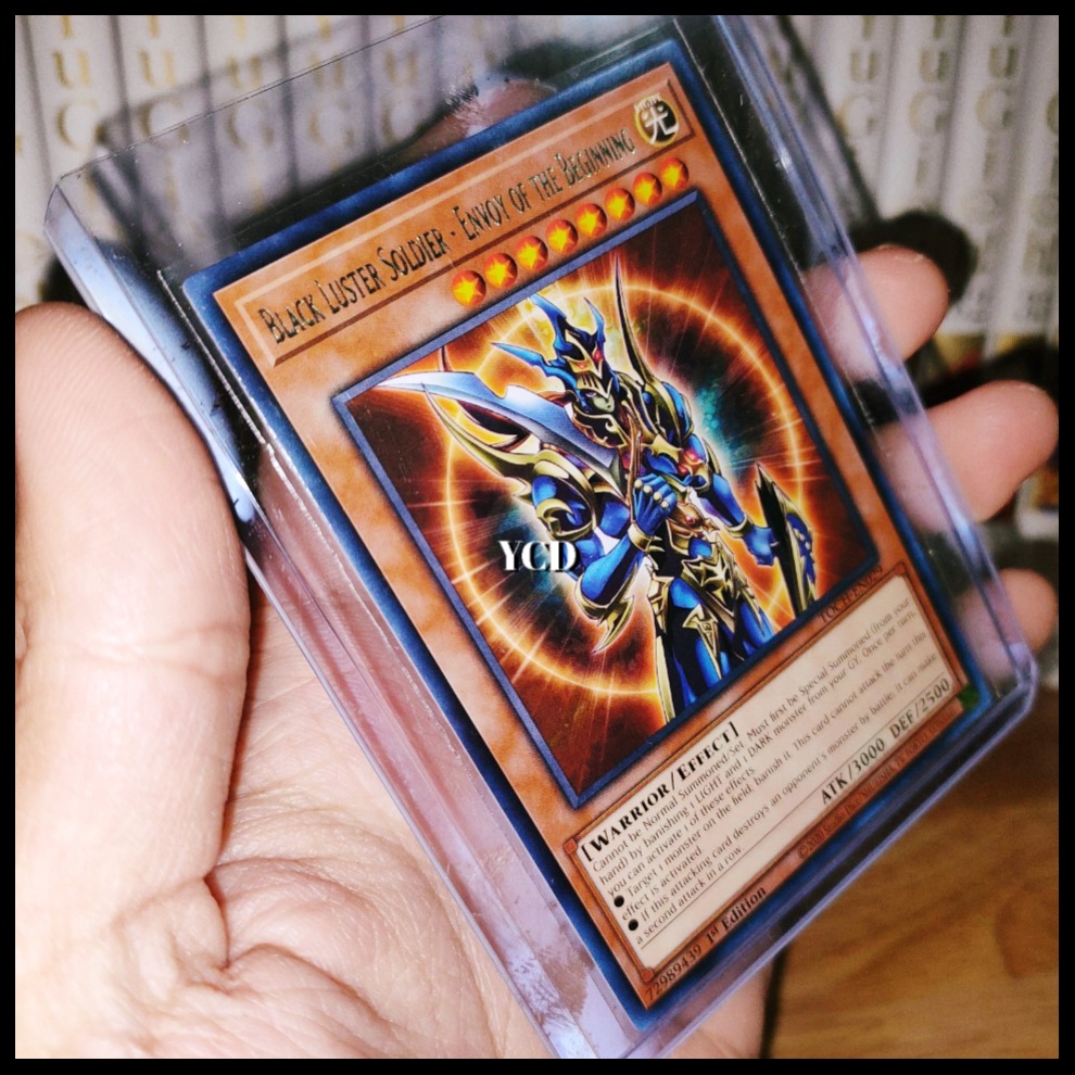 Thẻ bài Yugioh chính hãng Black Luster Soldier – Envoy of the Beginning – Rare
