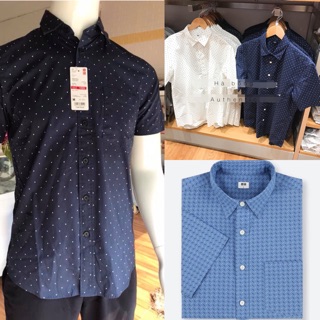 Áo sơmi nam Uniqlo authentic ( hàng pick store malay có bill)