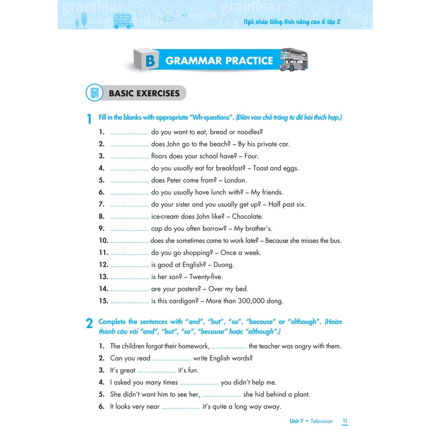 Sách Bổ Trợ - Ngữ Pháp Tiếng Anh Nâng Cao Lớp 6 - Tập 2 (Biên Soạn Theo Chương Trình GDPT Mới) - MEGABOOK